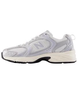 Zapatillas new balance u530sea gris plata de mujer.