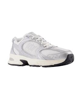 Zapatillas new balance u530sea gris plata de mujer.