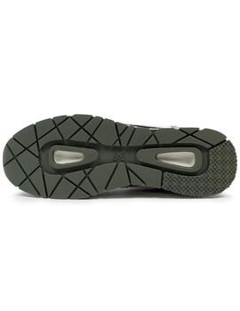 Zapatillas munich versatile 27 negro gris de hombre.