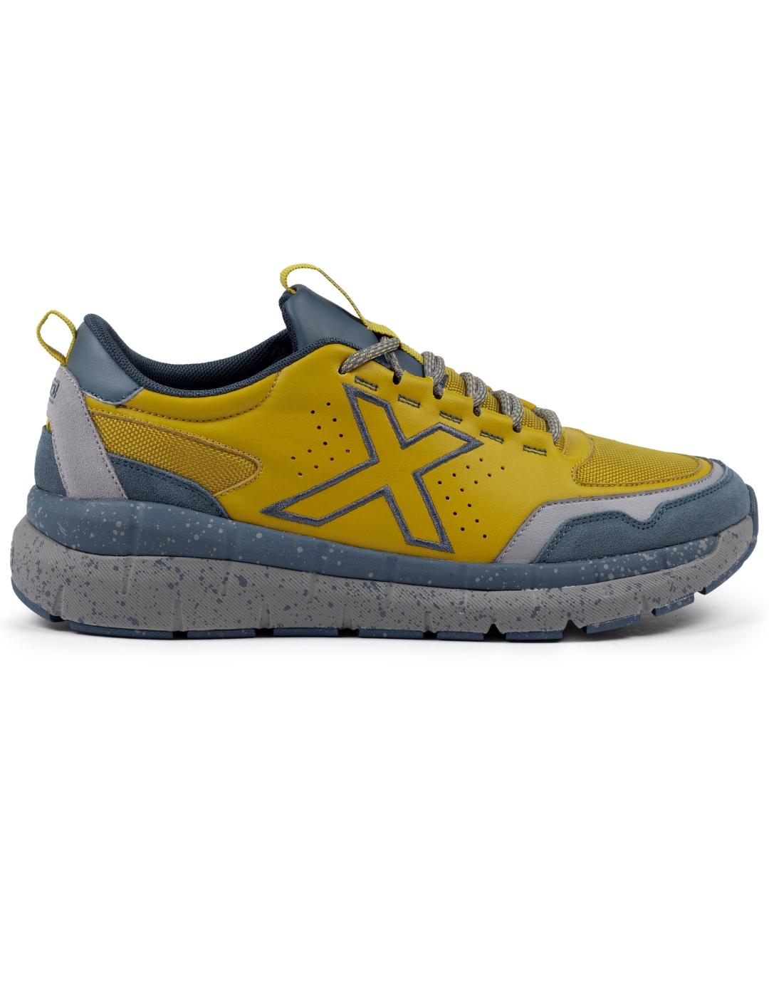 Zapatillas munich kava 28 mostaza de hombre.