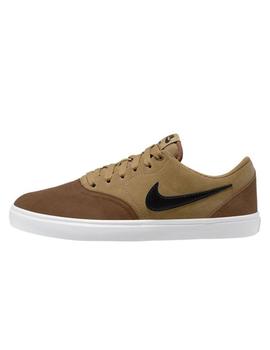 Cambio Montón de declarar Zapatillas de Hombre SB CHECK SOLAR MARRON/MOSTAZA