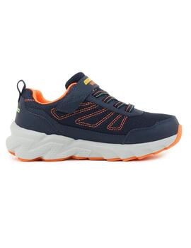 Zapatillas skechers elite sport aquavek marino de niño.