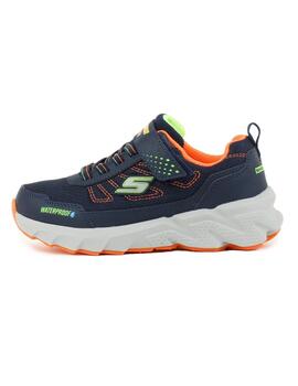 Zapatillas skechers elite sport aquavek marino de niño.