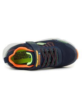Zapatillas skechers elite sport aquavek marino de niño.