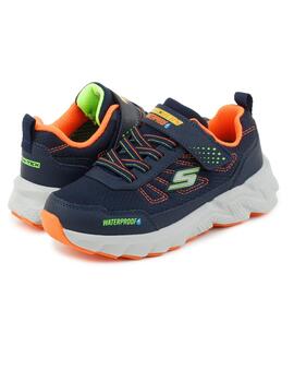 Zapatillas skechers elite sport aquavek marino de niño.