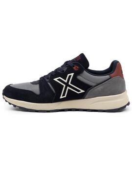 Zapatillas munich 1030 83 azul gris de hombre.