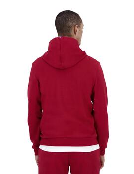Sudadera le coq sportif ess hoody nº1 m rojo de hombre.