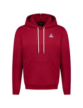 Sudadera le coq sportif ess hoody nº1 m rojo de hombre.