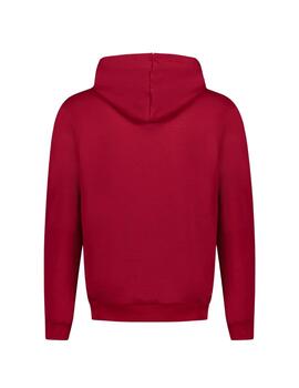 Sudadera le coq sportif ess hoody nº1 m rojo de hombre.