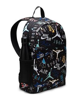 Mochila air jordan school estampada unisex.