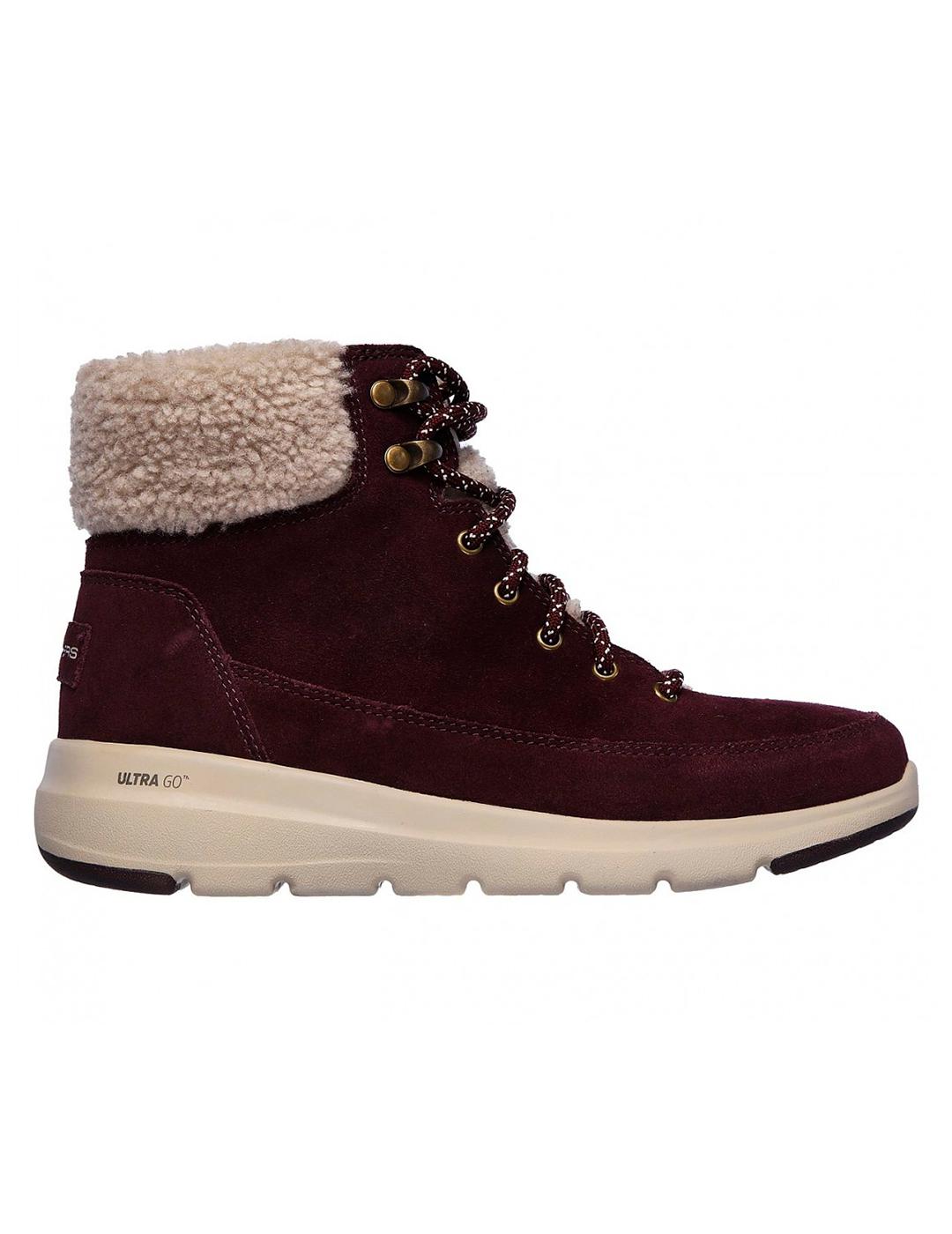 Bota de Mujer Skechers 16677/BURG GRANATE