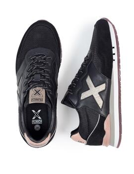 Zapatillas munich dash wmn 266 negro de mujer.