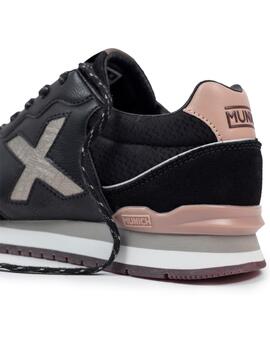 Zapatillas munich dash wmn 266 negro de mujer.