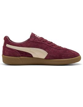 Zapatillas puma palermo granate de mujer.