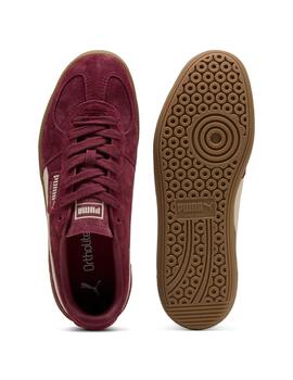 Zapatillas puma palermo granate de mujer.