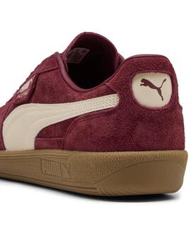 Zapatillas puma palermo granate de mujer.