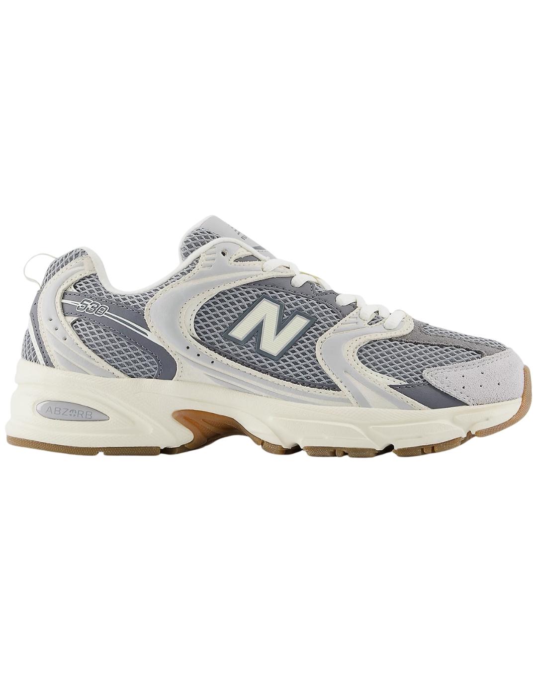 Zapatillas new balance u530sub gris de mujer.