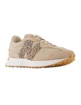 Zapatillas new balance ws327lpa marrón de mujer.