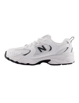 Zapatillas new balance pz530cf blanco negro de niño.