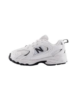 Zapatillas new balance iz530cf blanco negro de bebé.