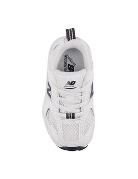 Zapatillas new balance iz530cf blanco negro de bebé.