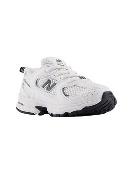 Zapatillas new balance iz530cf blanco negro de bebé.
