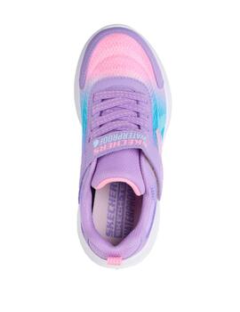 Zapatillas skechers bounder hydra cool multicolor de niña.
