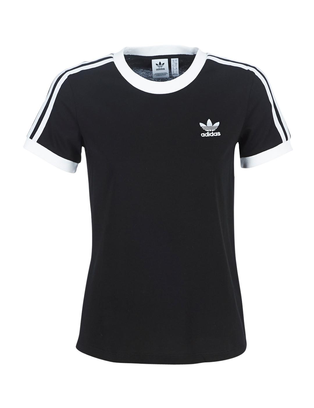 reducir puñetazo enchufe CAMISETA de Mujer ADIDAS 3 STR TEE NEGRO