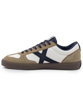 Zapatillas munich break 45 blanco azul de hombre.