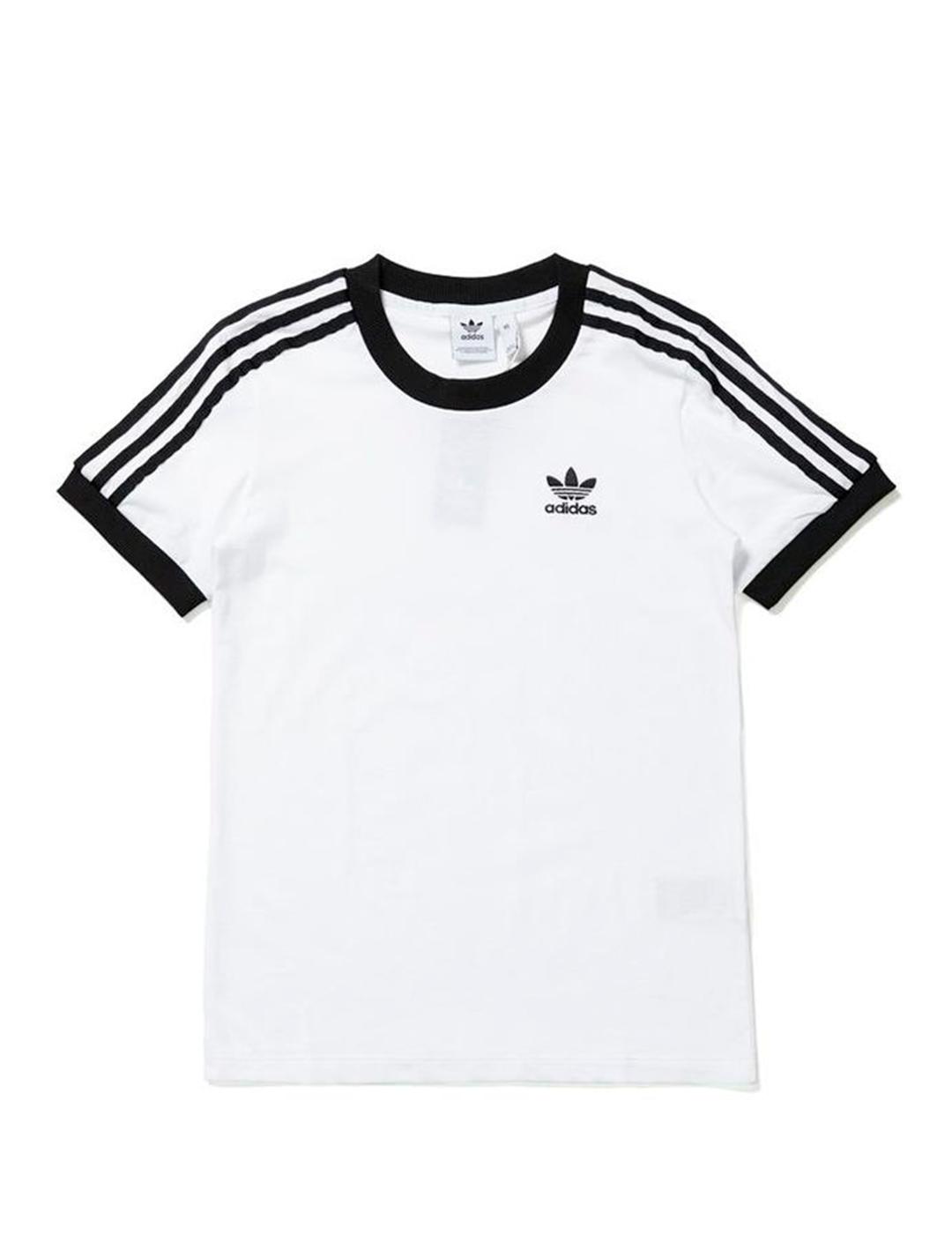 CAMISETA de Mujer ADIDAS 3 STR TEE BLANCO