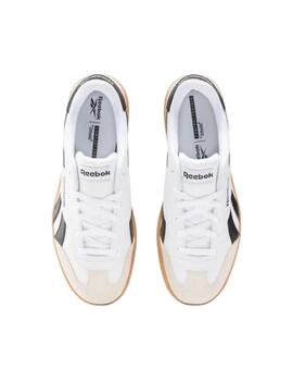 Zapatillas reebok smash edge blanco de niño.
