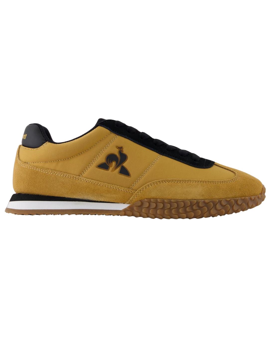 Zapatillas le coq sportif veloce I marrón negro de hombre.