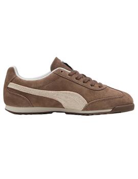 Zapatillas puma arizona sd marrón de mujer.