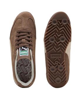 Zapatillas puma arizona sd marrón de mujer.