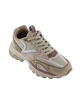 Zapatillas victoria mythos urban beige de mujer.