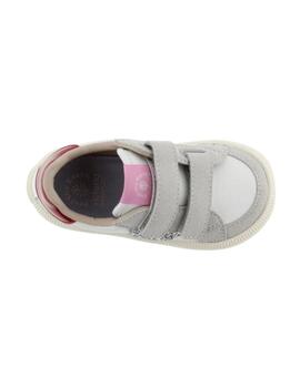 Zapatillas victoria oliver barefoot blanco brillo de niña.