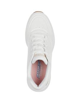 Zapatillas skechers bobs arch a bind blanco de mujer.