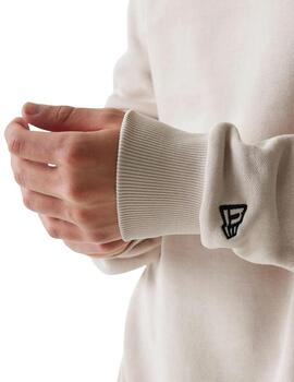 Sudadera new era crewneck NY Yankees ess beige de hombre.