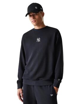 Sudadera new era crewneck NY Yankees ess negro de hombre.