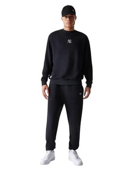 Sudadera new era crewneck NY Yankees ess negro de hombre.