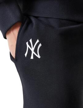 Pantalón joggers new era NY Yankees ess negro de hombre.