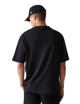 Camiseta oversiizednew era NY Yankees ess negro de hombre.