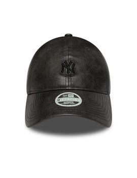 Gorra new era PU 9twenty NY yankees negro de mujer.