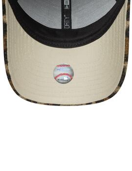 Gorra new era 9forty NY Yankees cosy animal leopard de mujer