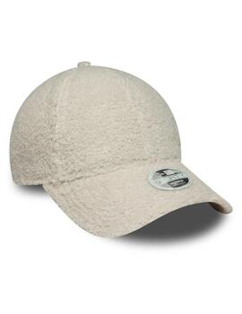 Gorra new era 9forty NY Yankees lana crema de mujer.