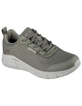 Zapatillas skechers bobs b flex proof verde de mujer.