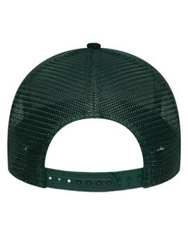 Gorra new era trucker 9forty NY Yankees pana verde de hombre