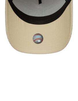 Gorra new era trucker 9forty LA Dodgers pana beige de hombre