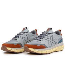 Zapatillas munich kava 27 gris de hombre.