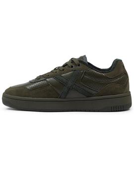 Zapatillas munich stilo 04 verde de hombre.